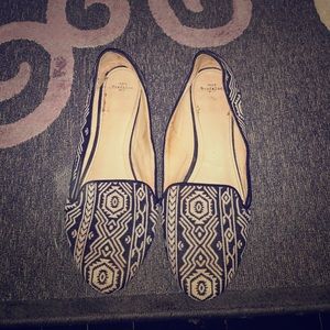Zara Sara trafaluc tribal print flats